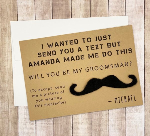 27 Creative Groomsmen Proposal Cards to Impress Your Crew GroomsDay 27 Creative Groomsmen Proposal Cards to Impress Your Crew GroomsDay