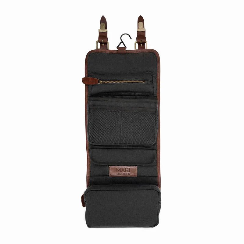 The Harvard Hanging Wash Bag - Dopp Kit - GroomsDay