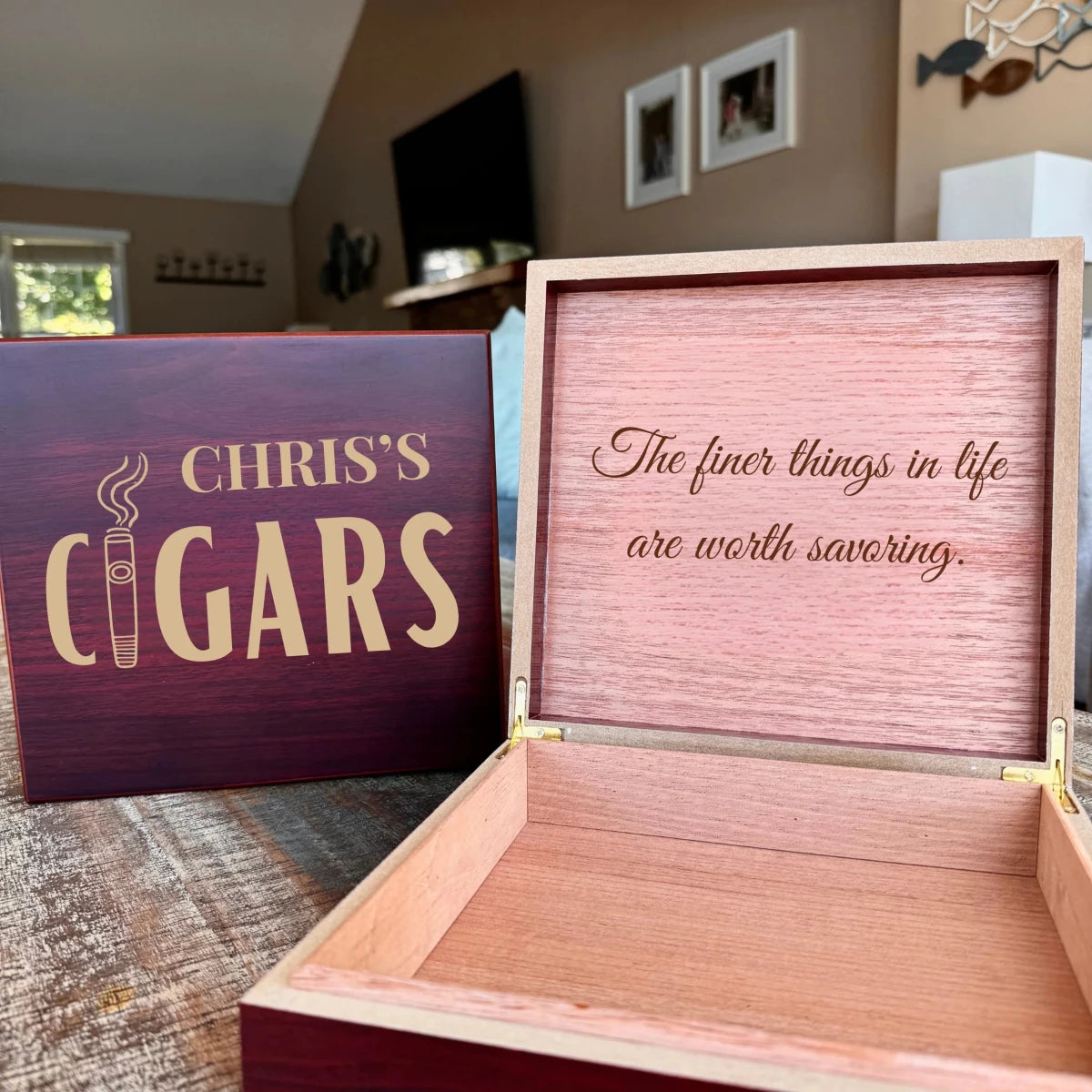 The Legacy Cigar Box - Cigar Case - GroomsDay
