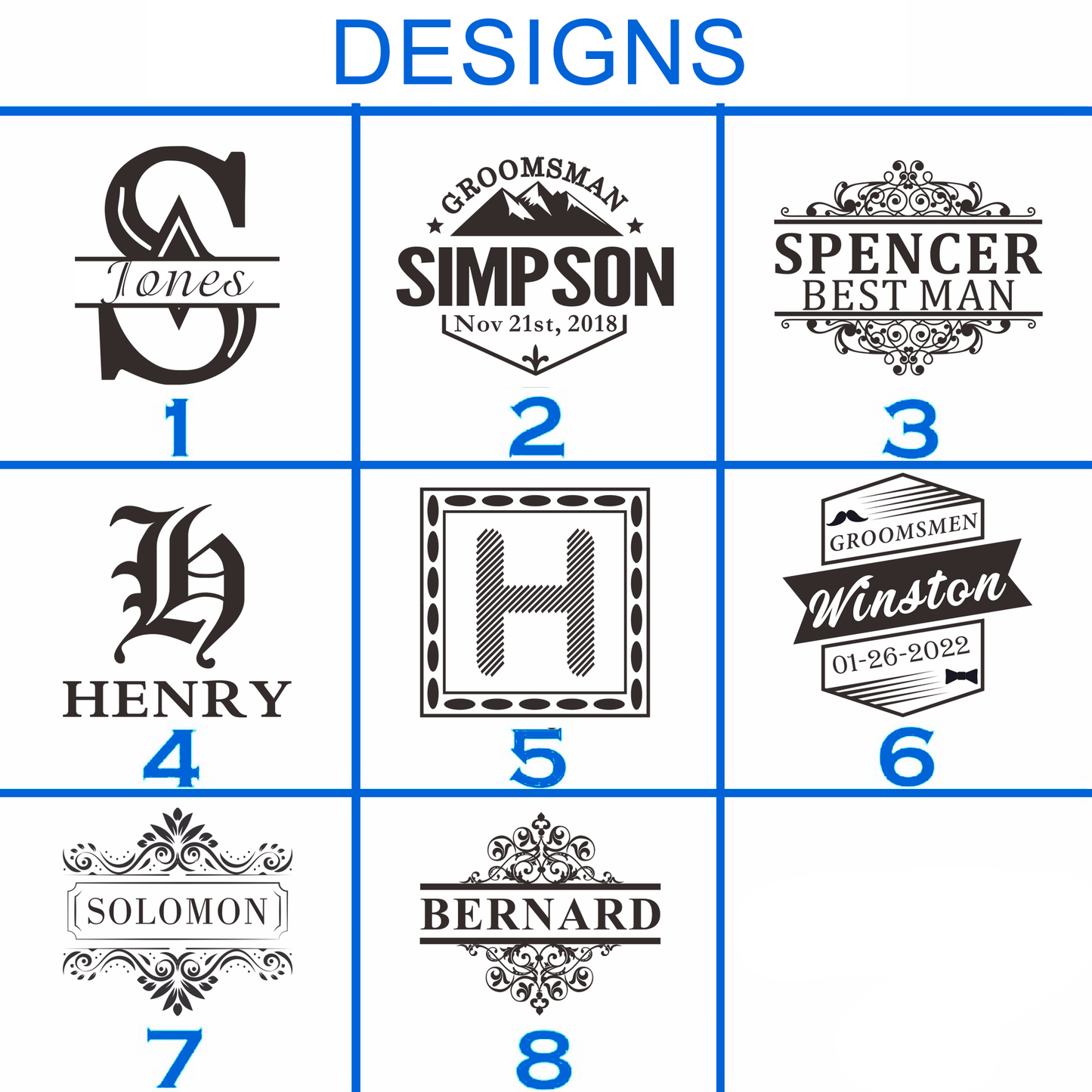 Wood Nightstand Tray