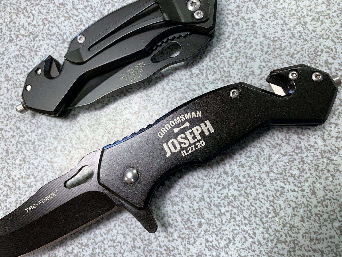 Perfectly Personalized Pocket Knife - Knife - GroomsDay