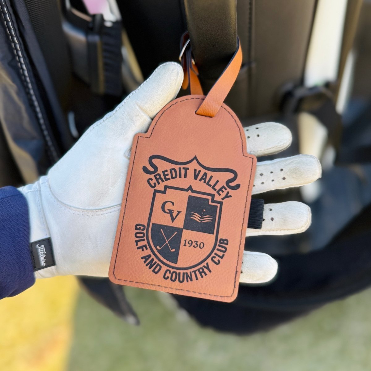 Custom Logo Golf Bag Tag - Golf Outing - GroomsDay