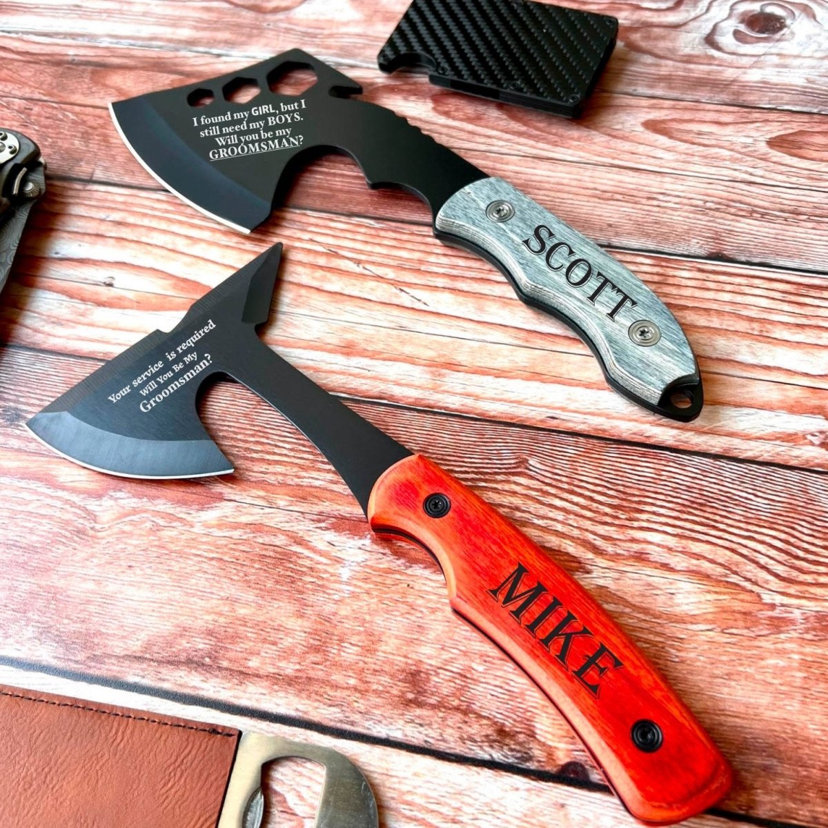 Blade of Brotherhood Proposal - GroomsDay