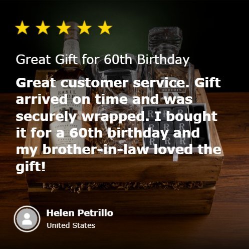 Whiskey Crate Gift Set - Whiskey - GroomsDay