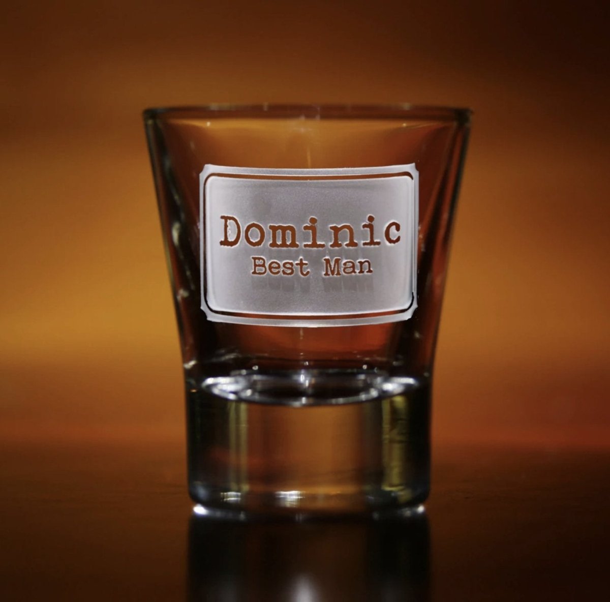 Modern Man Shot Glass - Shot Glasses - GroomsDay