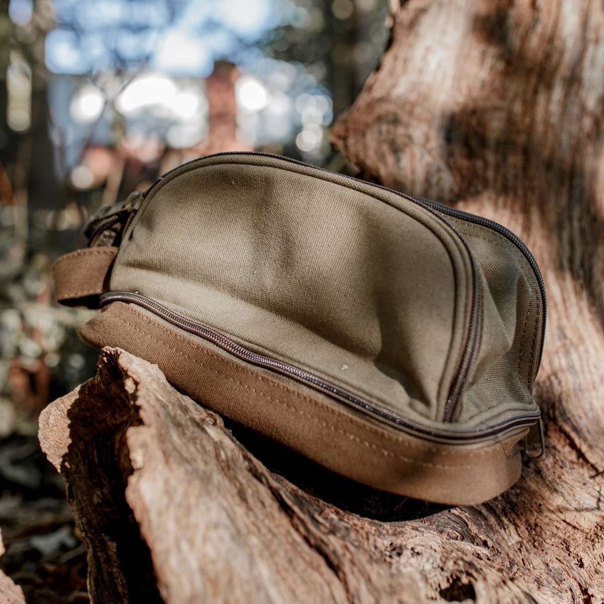 Canvas Toiletry Bag - Toiletry Bag - GroomsDay