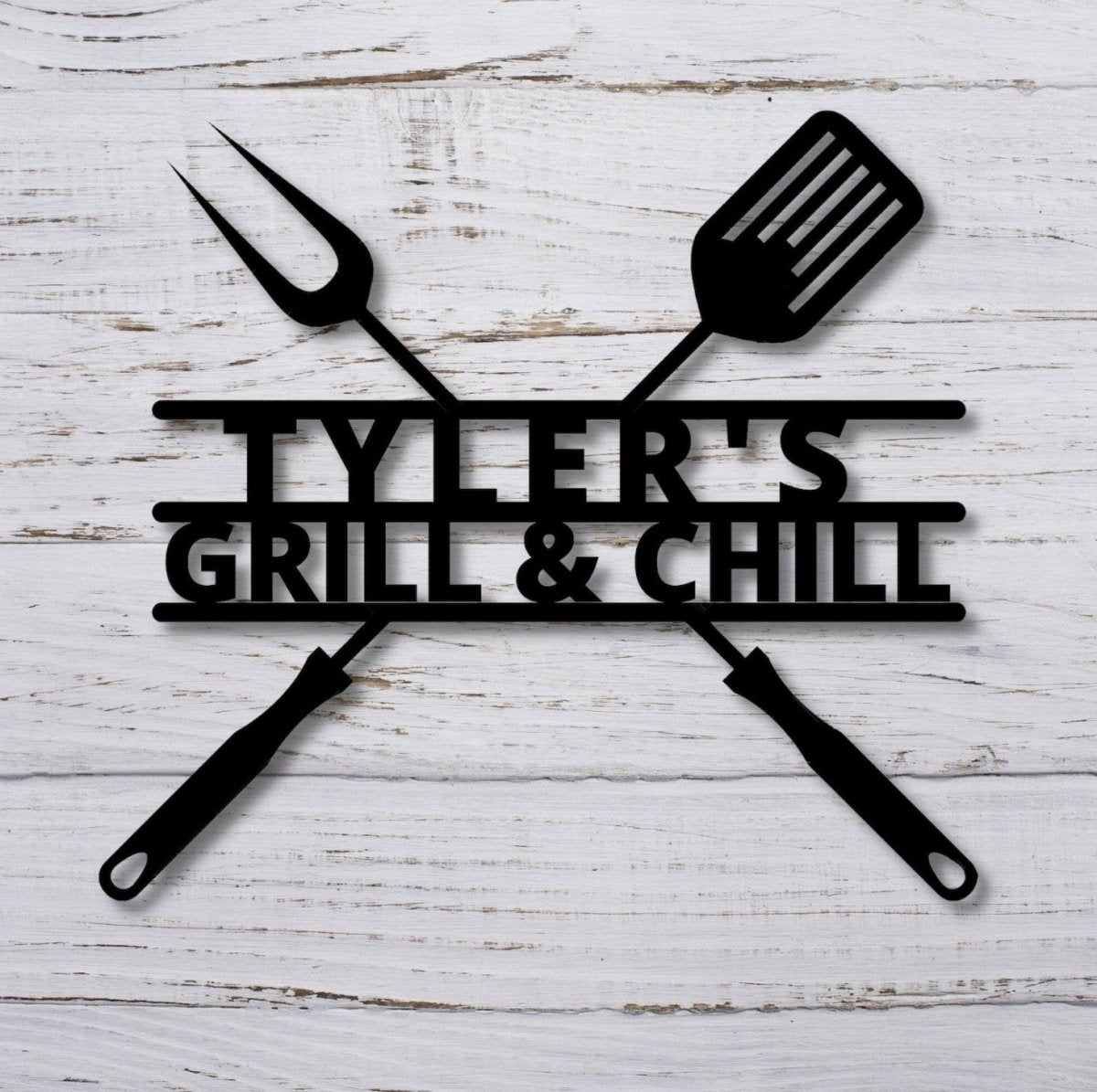 Custom Grill Sign - Pub Signs - GroomsDay