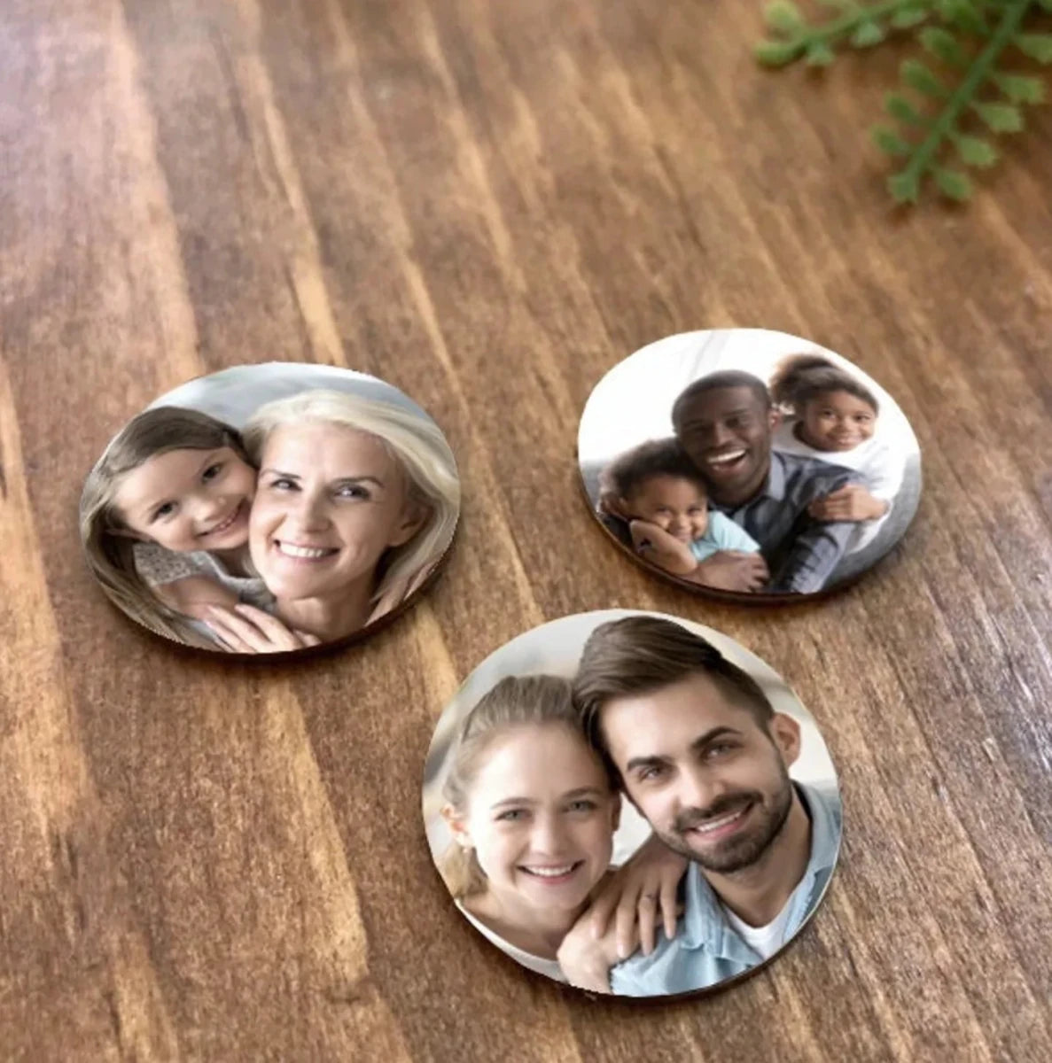 Custom Photo Ball Markers - Set of 3 - Golf - GroomsDay