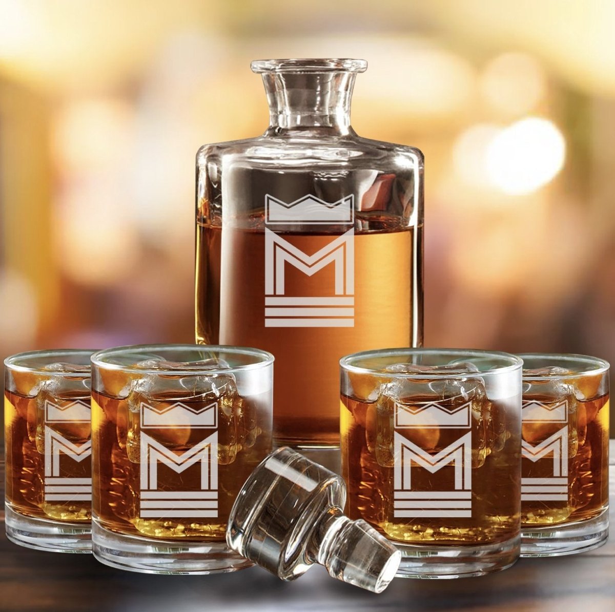 Decanter King - Decanter Set - GroomsDay