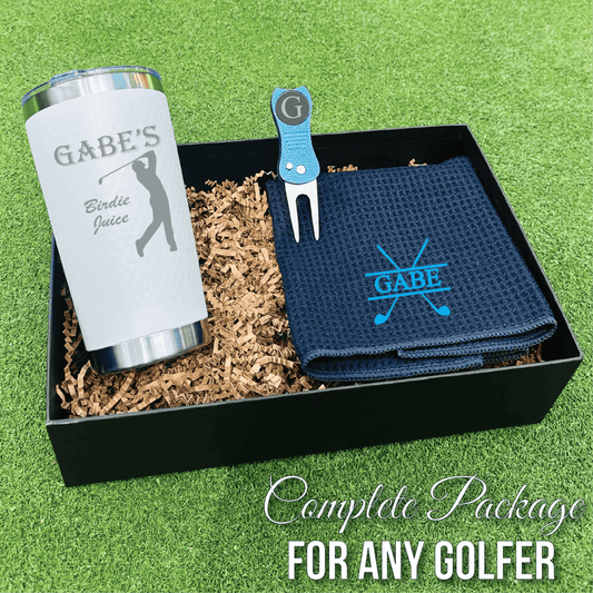 Personalized Golf Gift Box Set - Golf - GroomsDay
