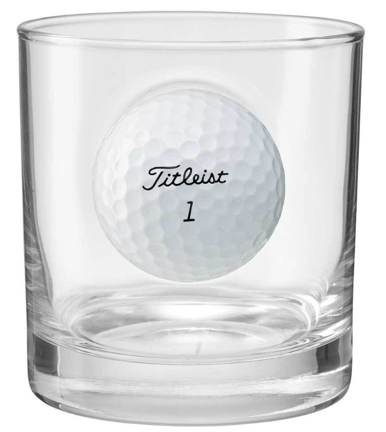 Golf Ball Rocks Glass - Golf - GroomsDay