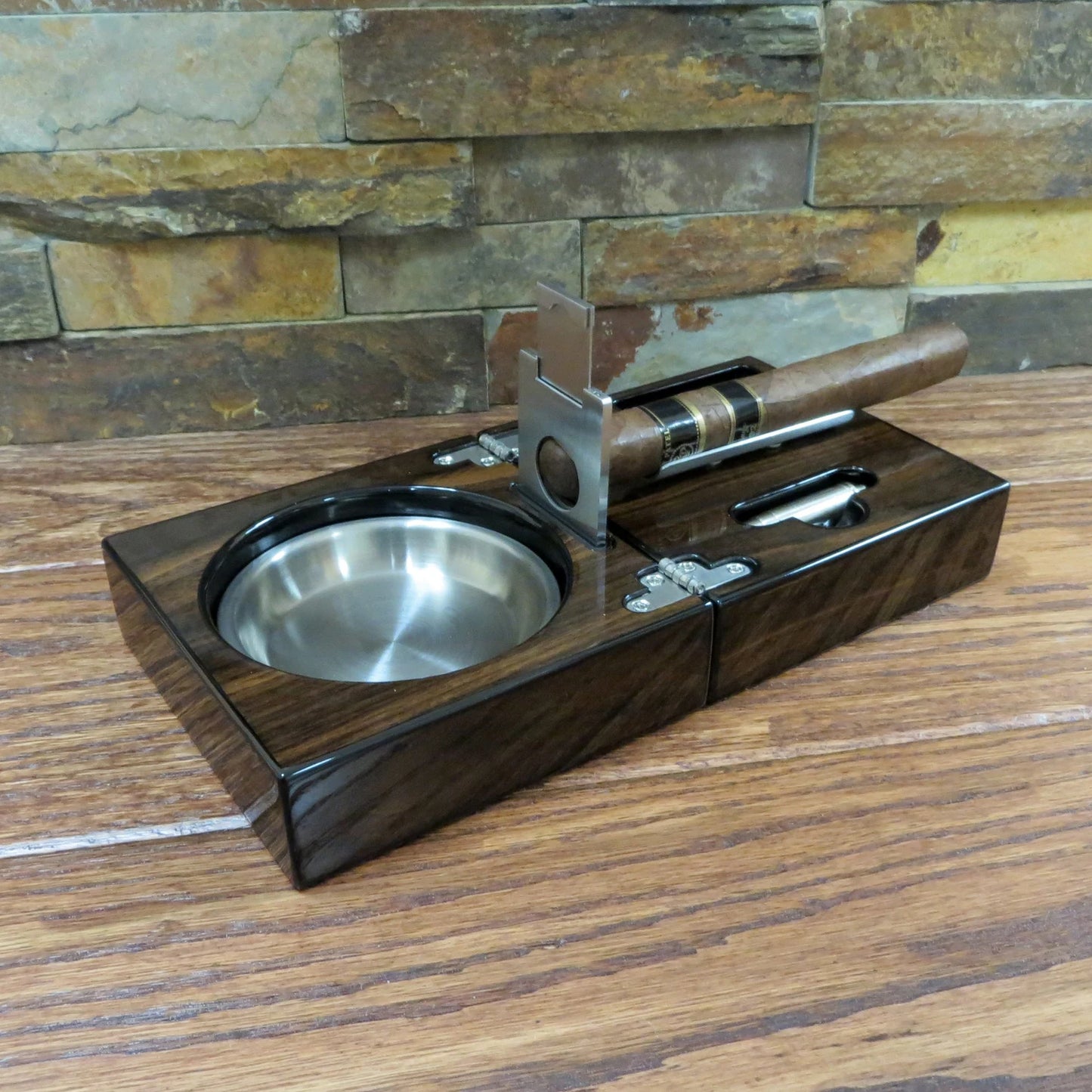 Personalized Folding Ashtray