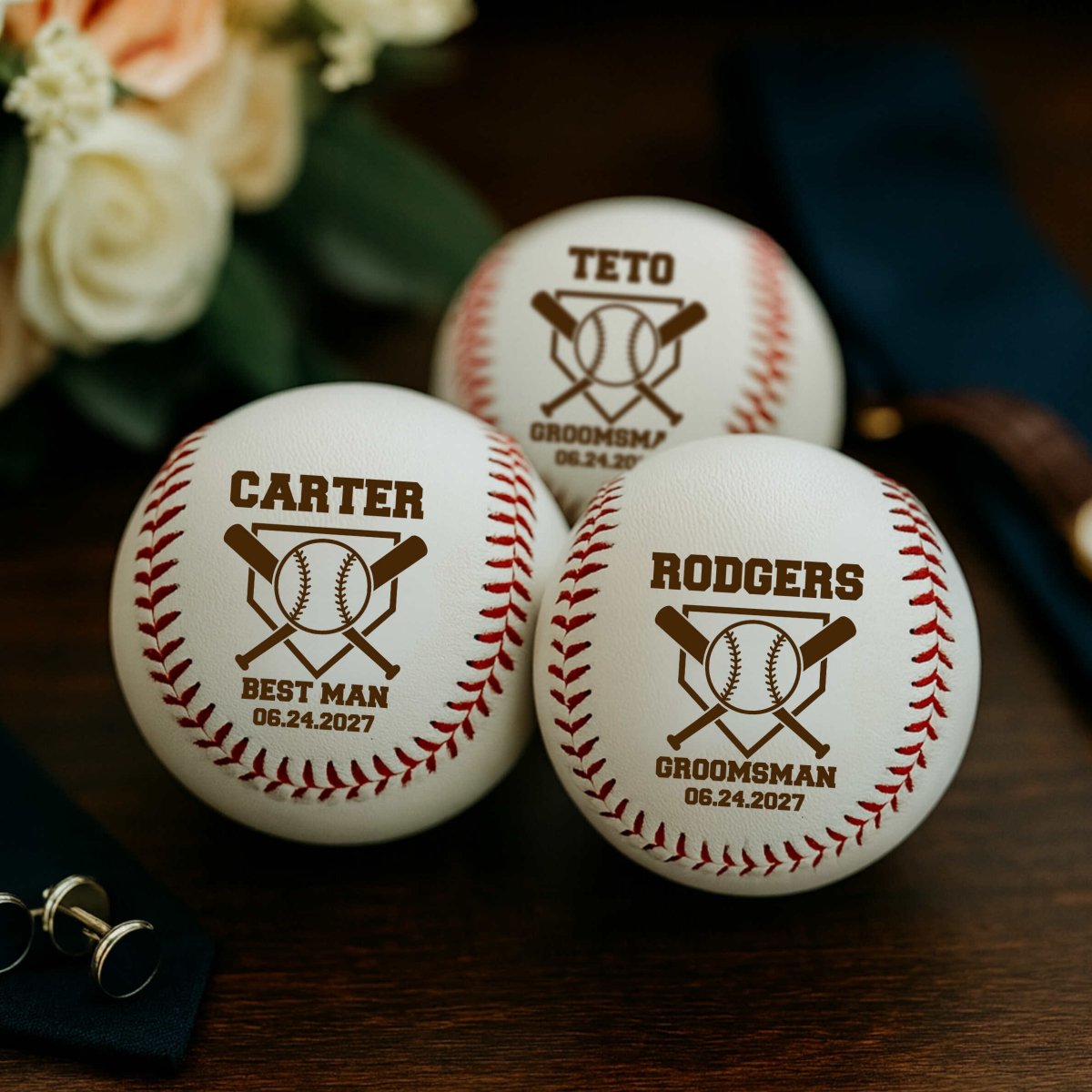 Batter Up Proposal Baseball - Groomsmen Proposal - GroomsDay