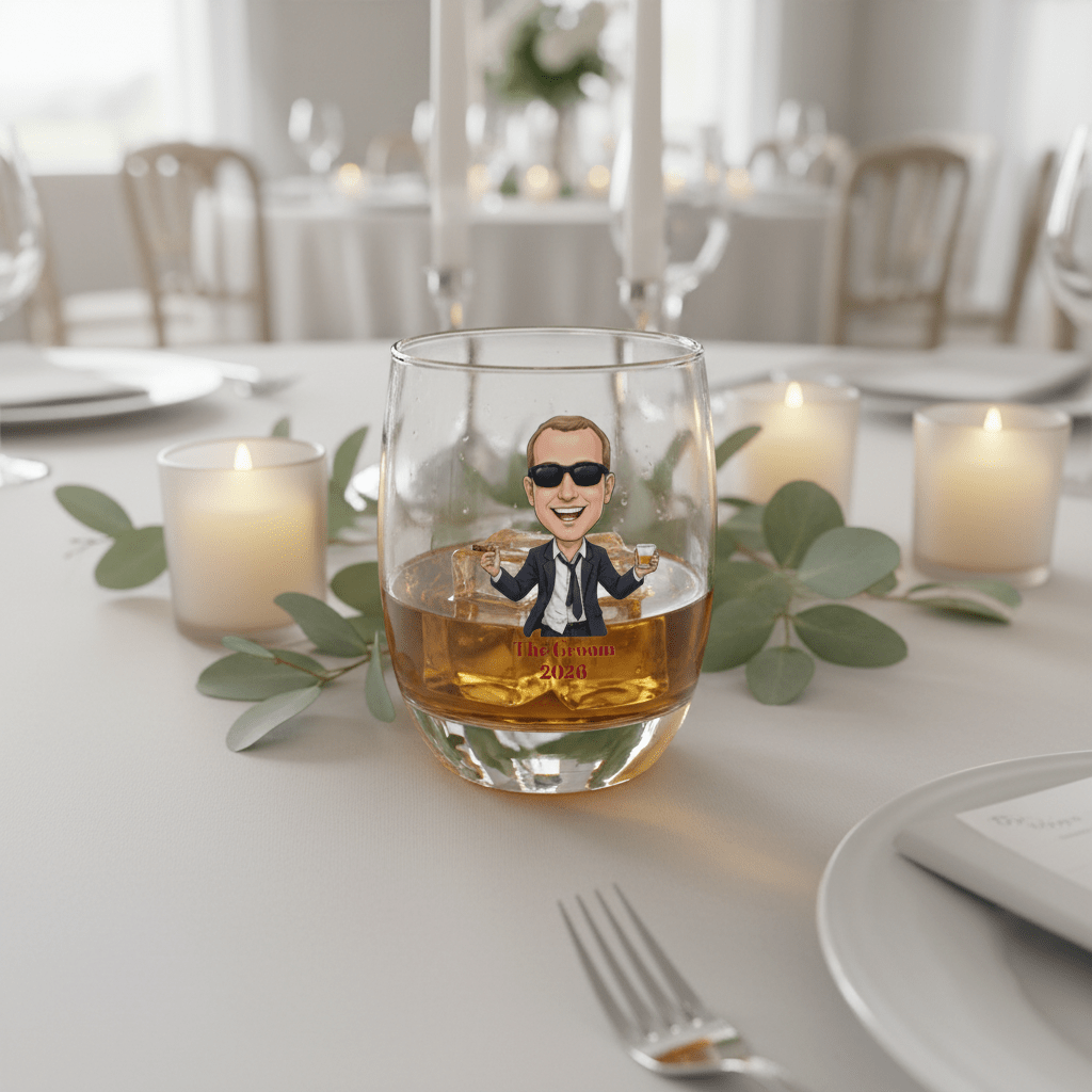 Grooms Crew Whiskey Glass - Groomsmen - GroomsDay