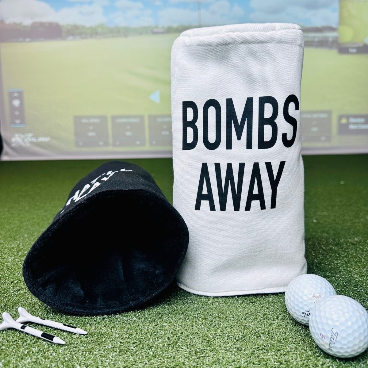 Bogey Barrel Headcover - Golf Head Covers - GroomsDay