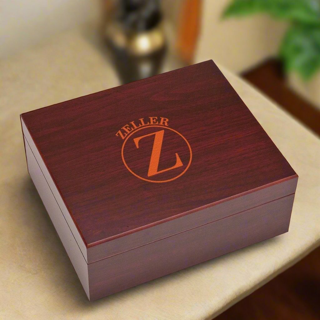 Another Great Personalized Man Gift - Cherry Humidor Bar