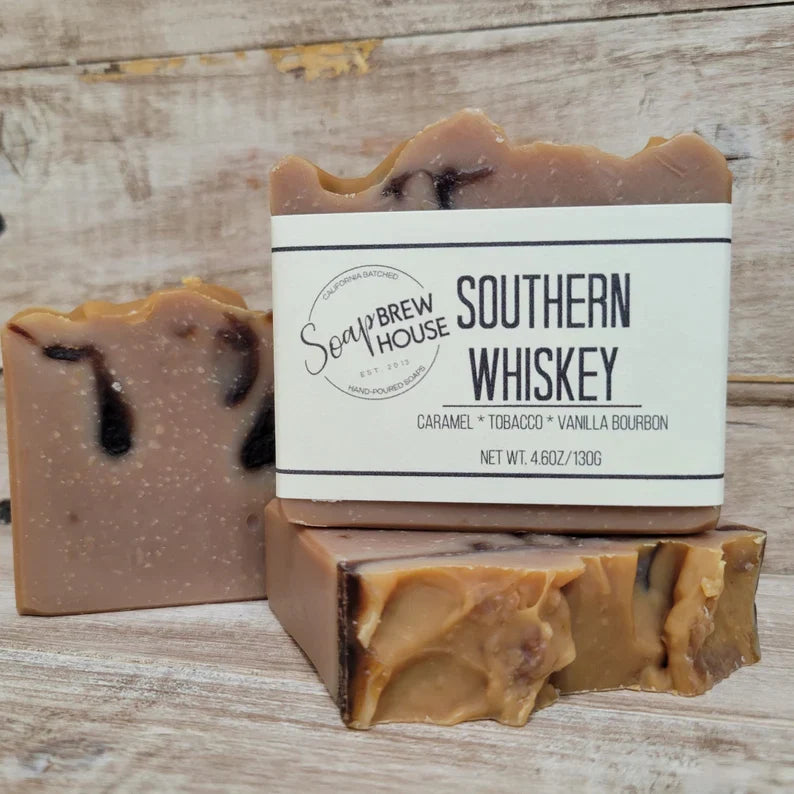 Bourbon Whiskey Soap