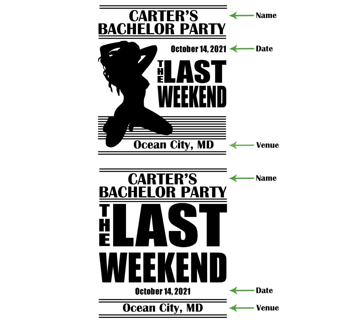 Last Free Weekend Tumbler - Drinkware - GroomsDay