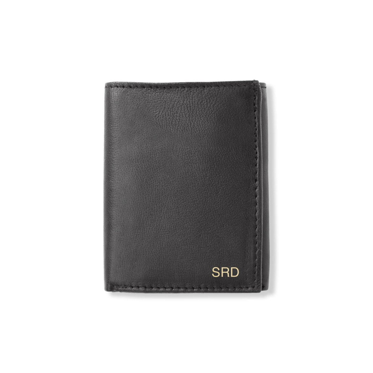 Personalized Leather TriFold - GroomsDay