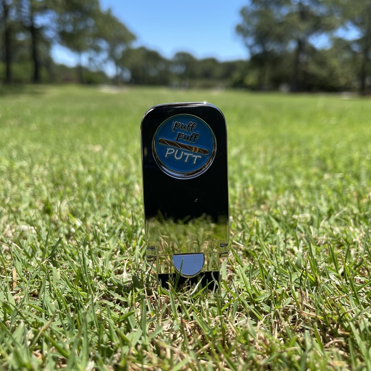 Puff Puff Putt Divot and Cigar Holder - Golf - GroomsDay