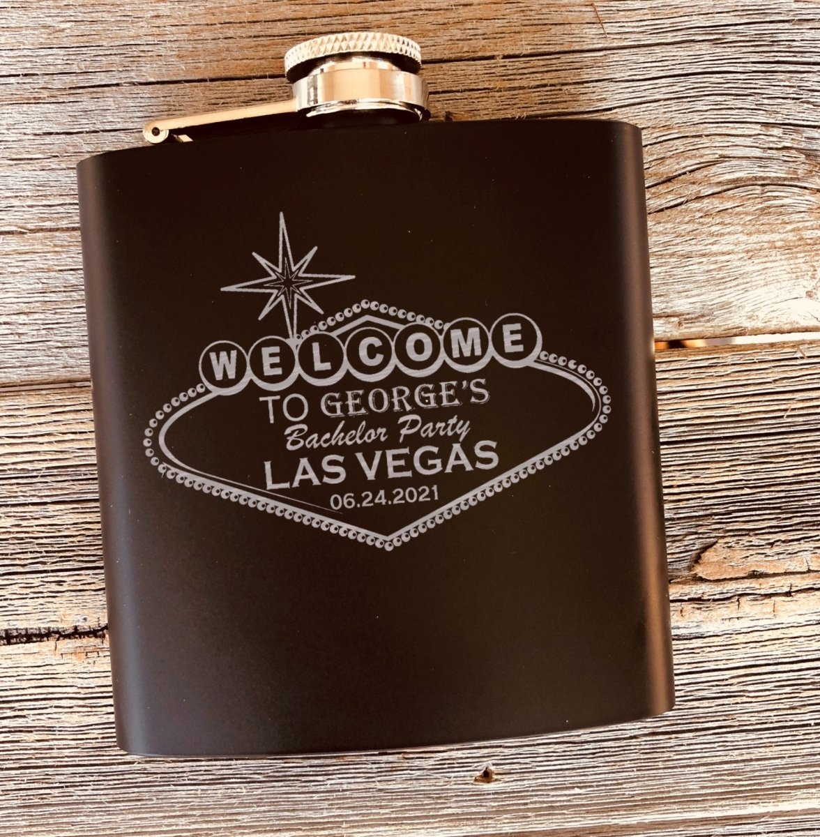 Las Vegas Weekend Flask - Flasks - GroomsDay