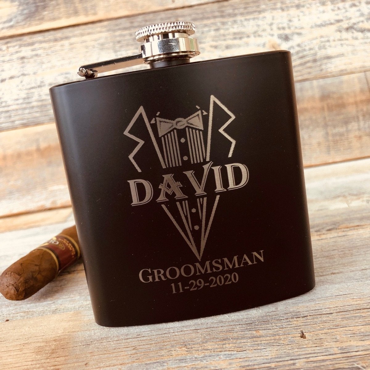 Slick Rick Personalized Flasks - Personalized Flasks - GroomsDay