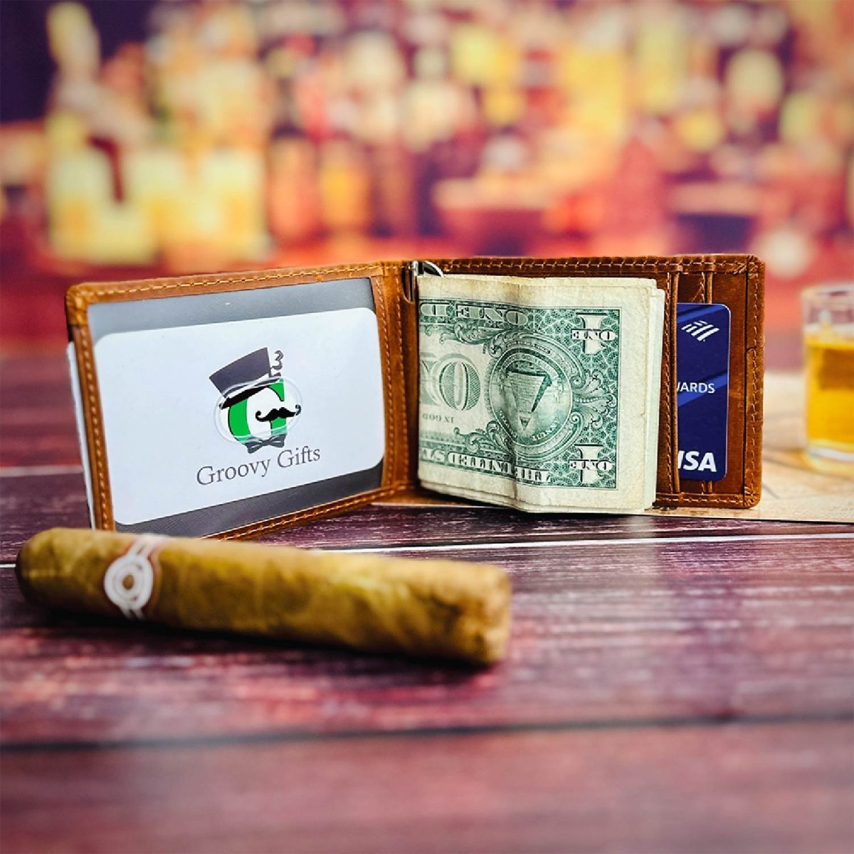 QuickFold Leather Wallet - Wallet - GroomsDay