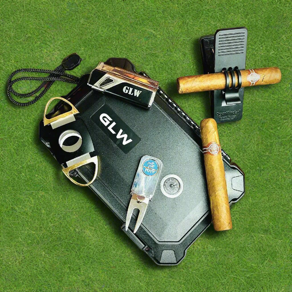 Cigar and golf set 