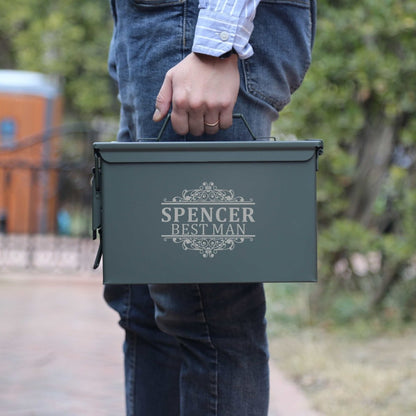 Custom Ammo Can - Groomsmen - GroomsDay