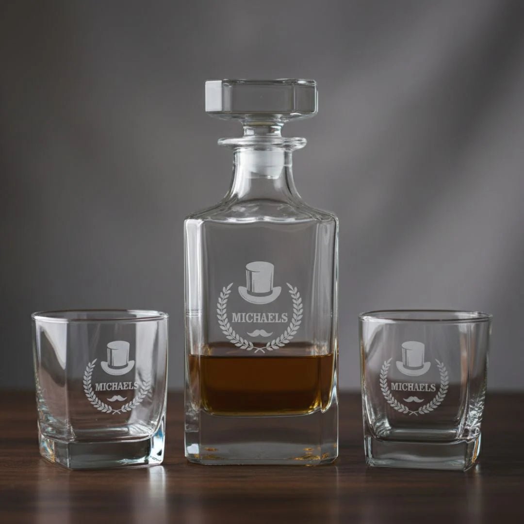 Quality Piece of Glass - Whiskey - GroomsDay