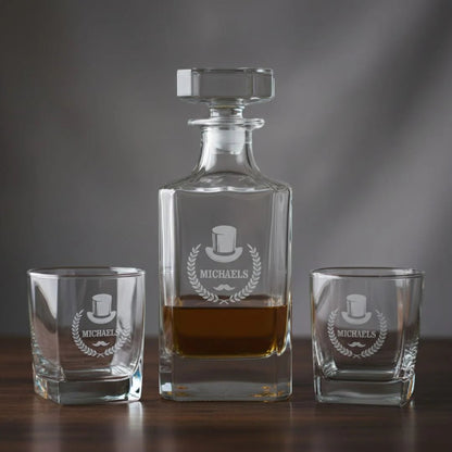 Quality Piece of Glass - Whiskey - GroomsDay