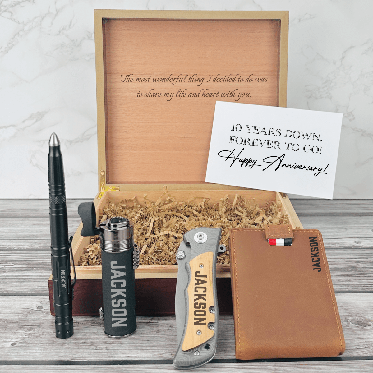 Eternal Harmony 10 Year Anniversary Gift Set - Anniversary - GroomsDay