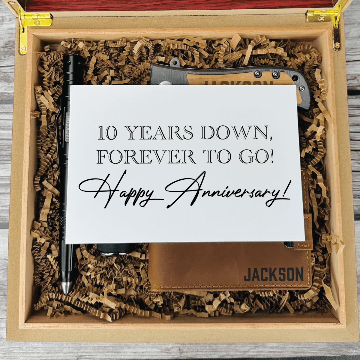 Eternal Harmony 10 Year Anniversary Gift Set - Anniversary - GroomsDay