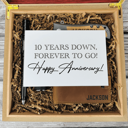 Eternal Harmony 10 Year Anniversary Gift Set - Anniversary - GroomsDay