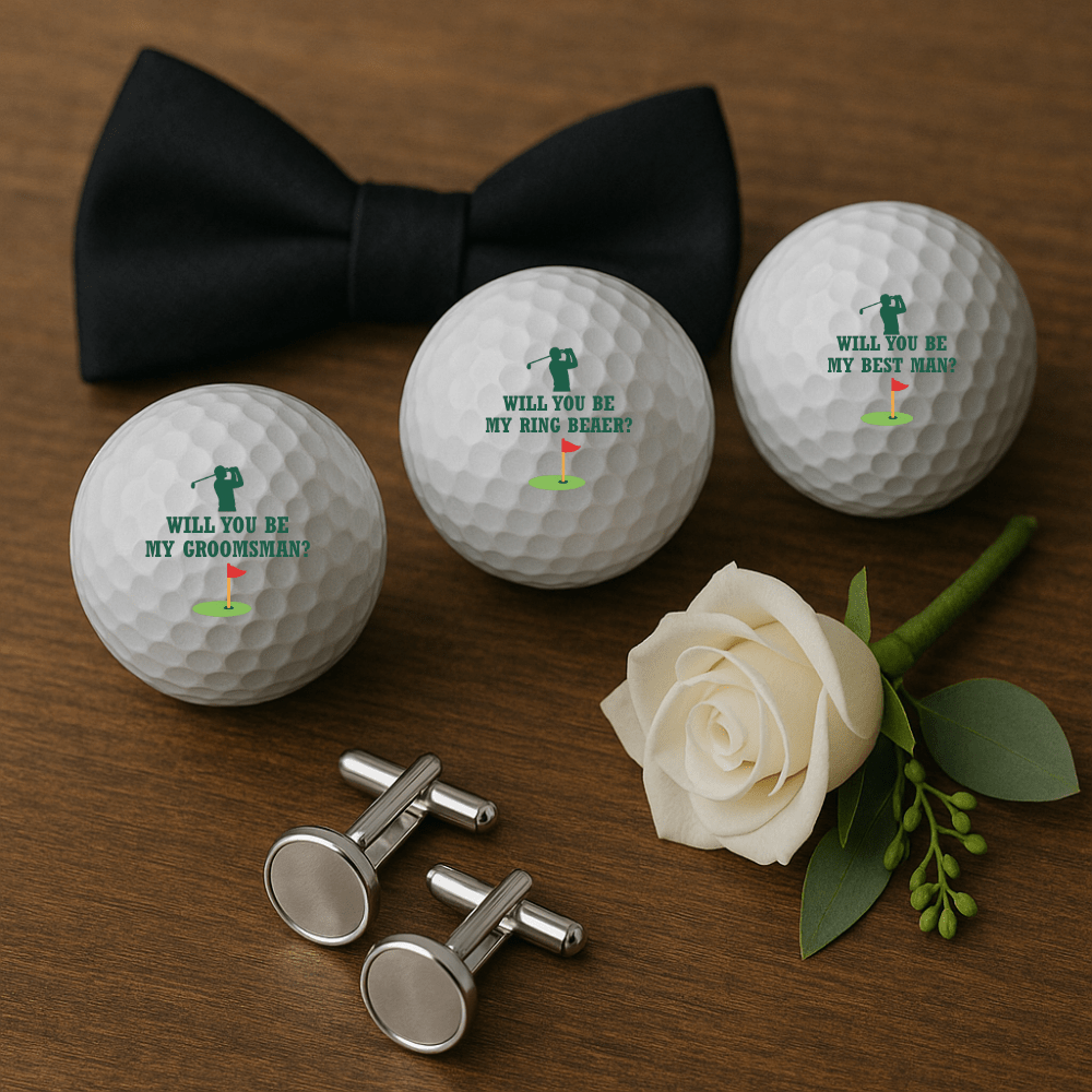 Groomsman Proposal Golf Balls - Golf - GroomsDay