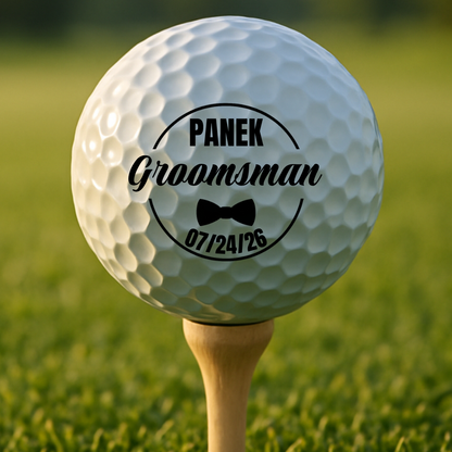 Groomsman Golf Balls