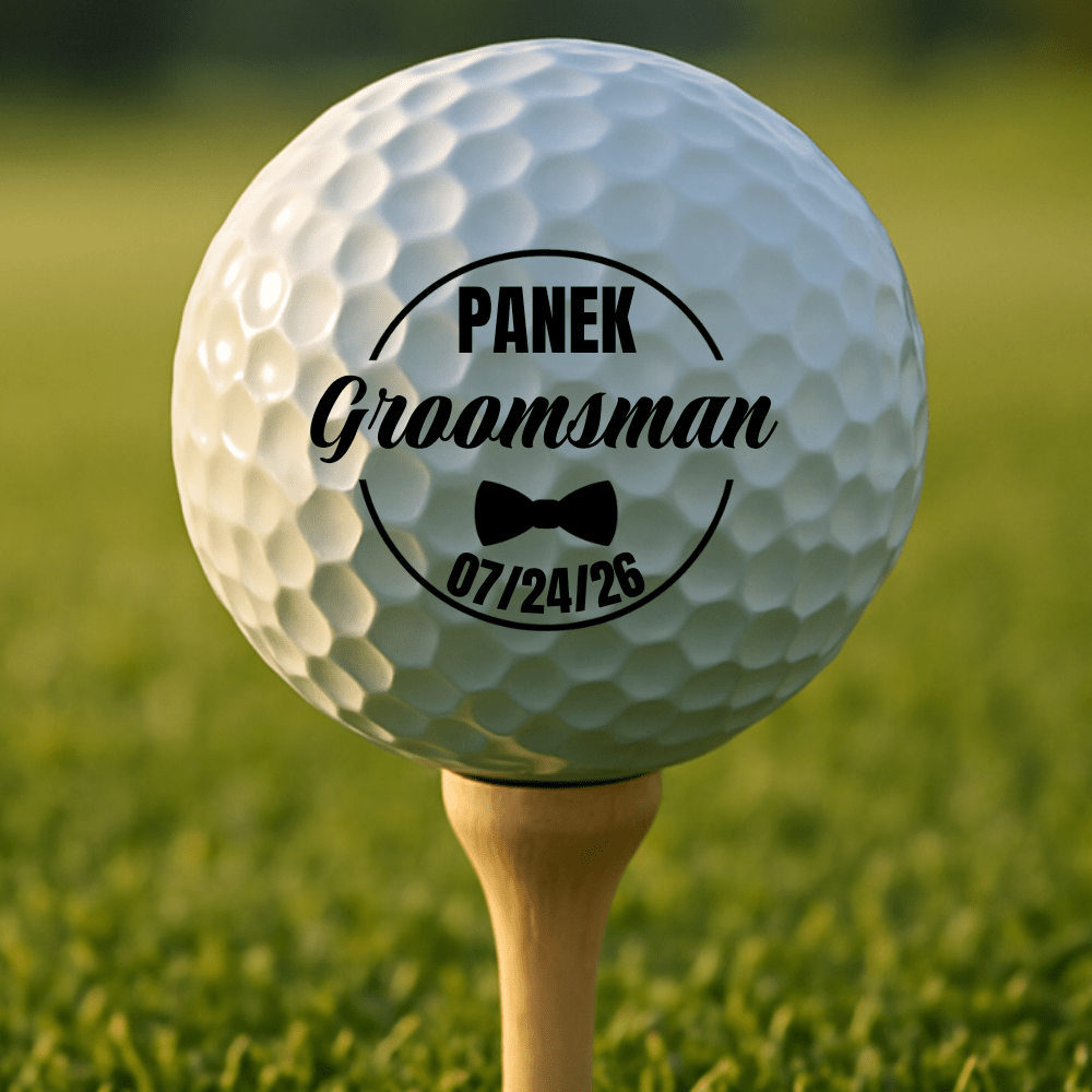 Groomsman Golf Balls - Golf - GroomsDay