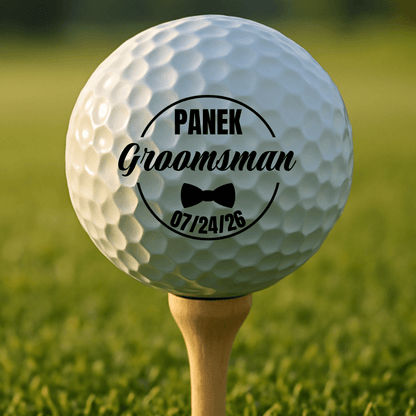 Groomsman Golf Balls - Golf - GroomsDay