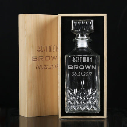 Classic Decanter - Bar - GroomsDay