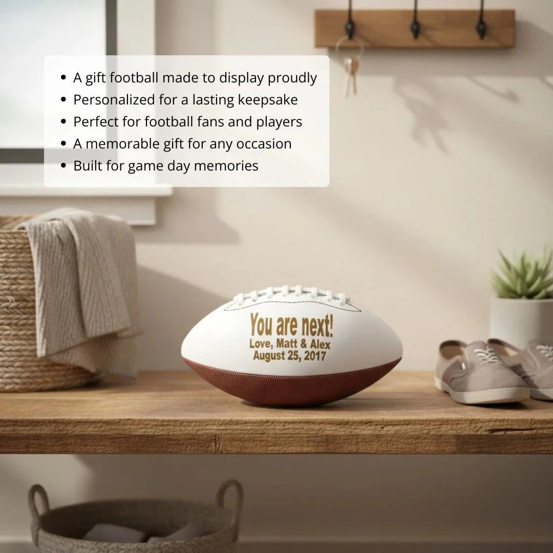 Football Groomsmen Proposal - Football Gear - GroomsDay