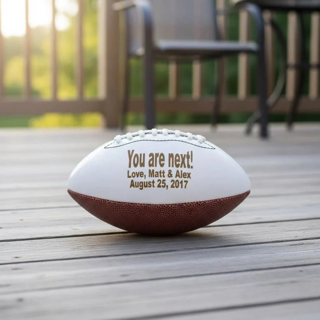 Football Groomsmen Proposal - Football Gear - GroomsDay