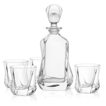 Twisted Lady Decanter Set - Decanter - GroomsDay