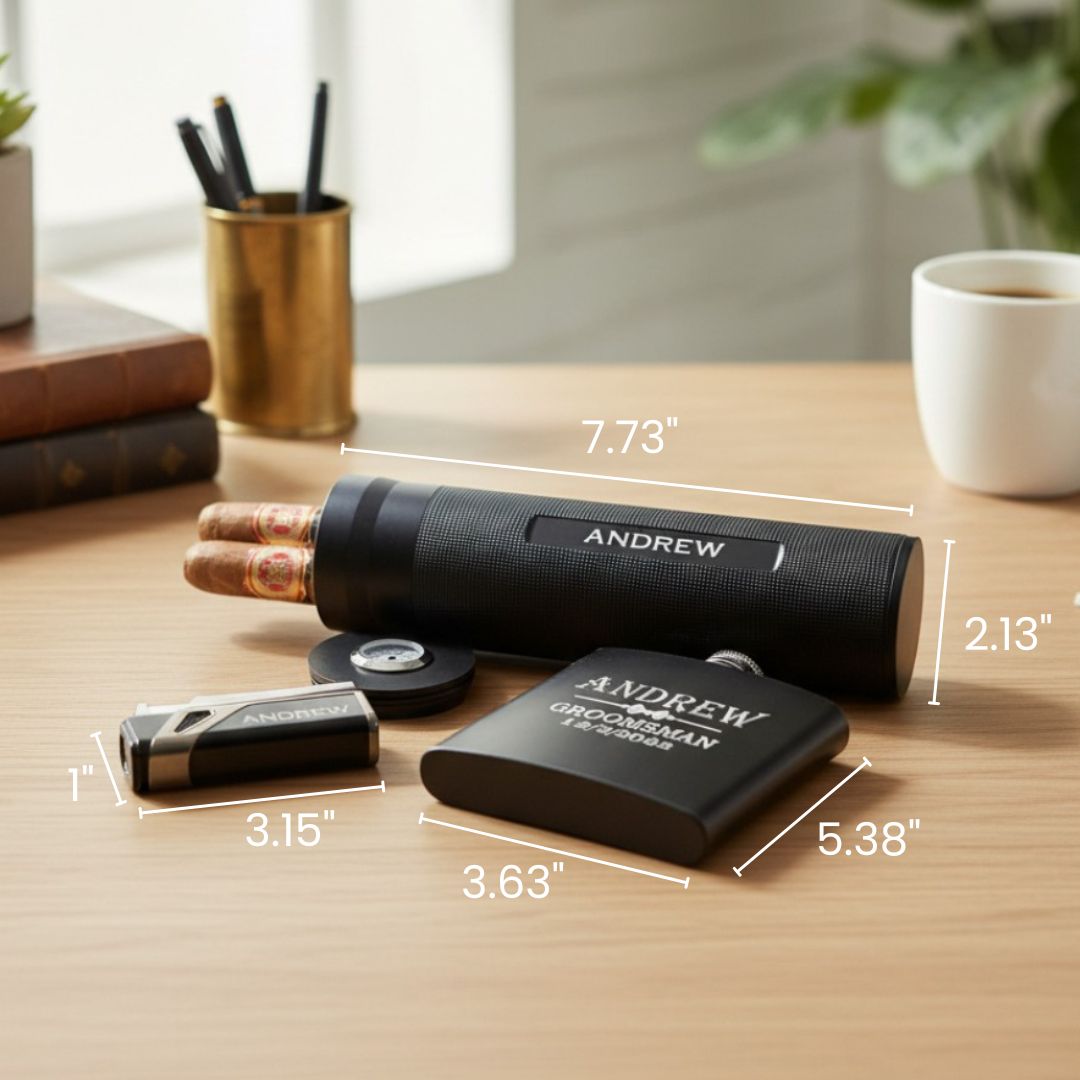 Sip and Smoke Set - Box Sets - GroomsDay