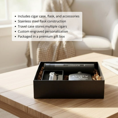 Sip and Smoke Set - Box Sets - GroomsDay
