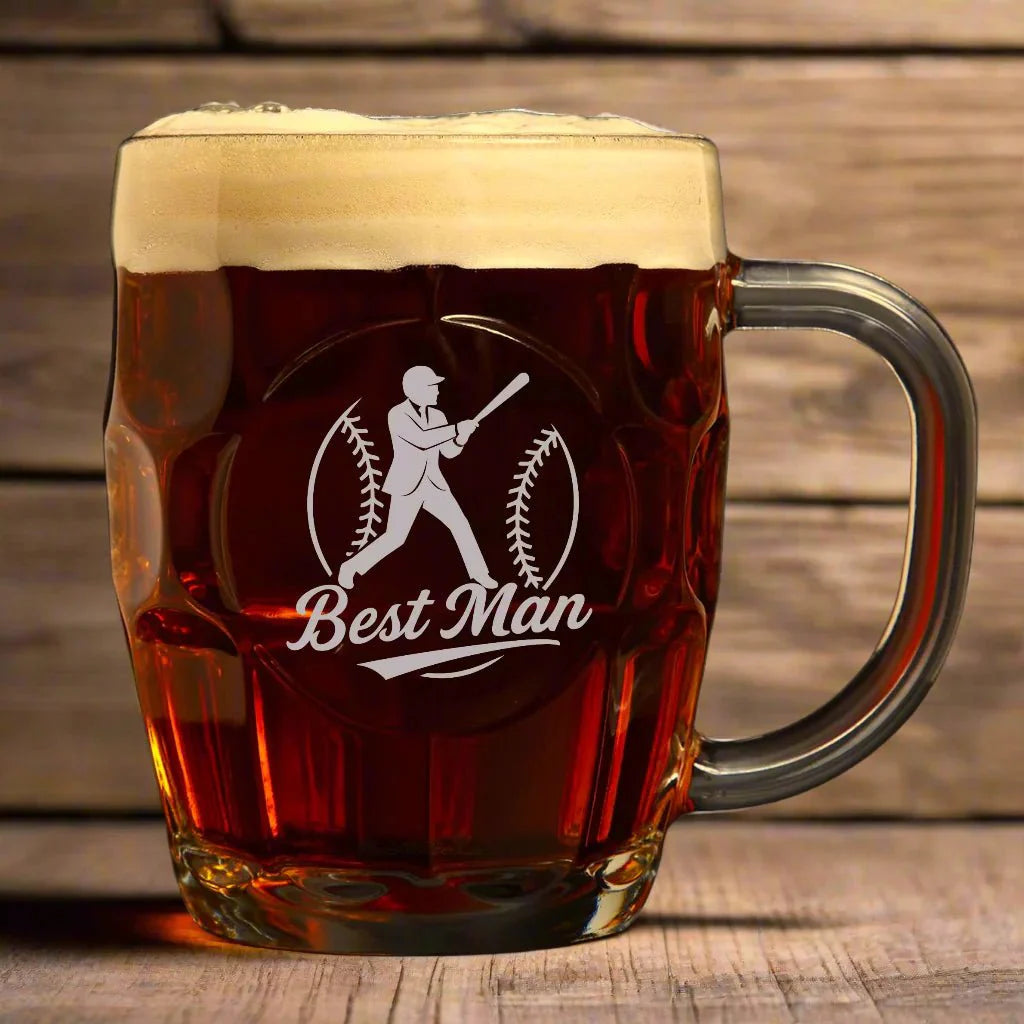Grand Slam Wedding Party Beer Mug - Beer Glasses - GroomsDay