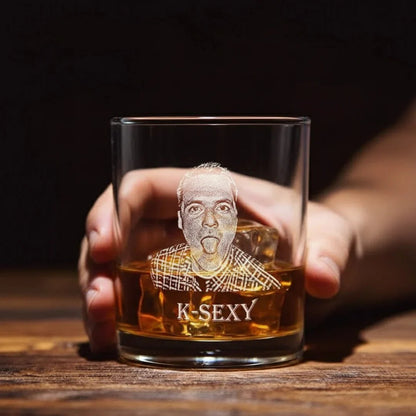 Low Ball Looker - Whiskey Glass - GroomsDay