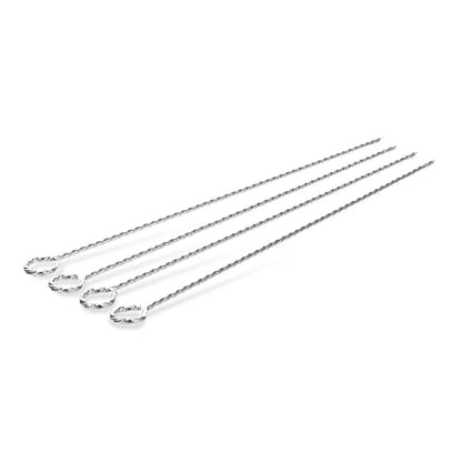 Engraved GrillFather BBQ tool set with personalized bamboo case and grilling accessories