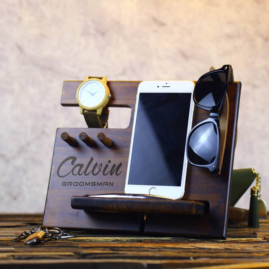 Wooden Valet Tray - Professional - GroomsDay