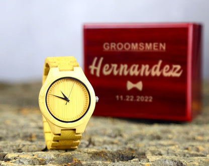 Bamboo Brotherhood Watch - Watches - GroomsDay