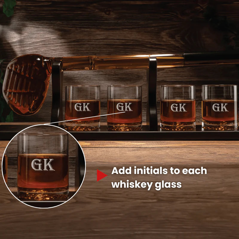 Custom Personalized Golf Club Whiskey Decanter